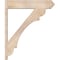 Ekena Millwork Olympic Arts & Crafts Smooth Outlooker, Douglas Fir, 7 1/2"W x 34"D x 40"H OUT08X34X40OLY03SDF - alternate 3